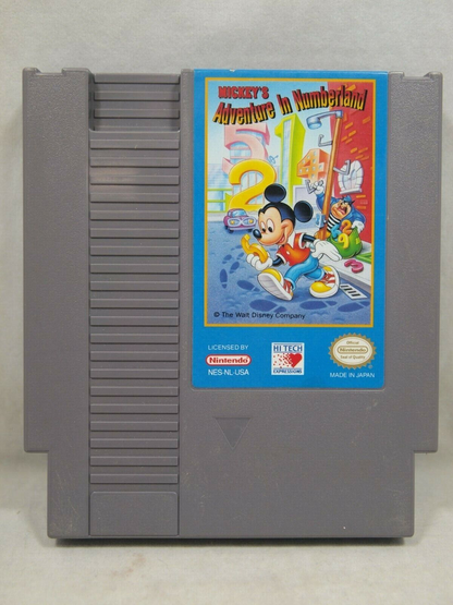 Mickey's Adventure in Numberland - NES
