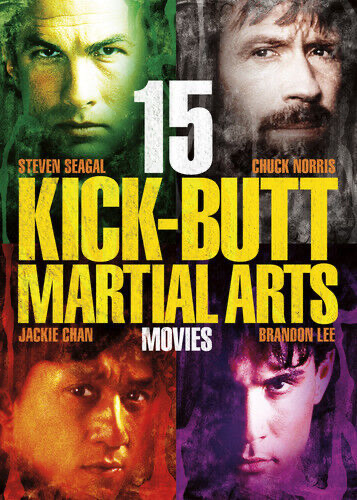15 Kick Butt Martial Arts Movies: Driven To Kill / Logan's War: Bound By Honor / The President's Man / ... - DVD