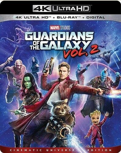 Marvel Guardians Of The Galaxy, Vol. 2 - 4K Blu-ray SciFi 2017 PG-13