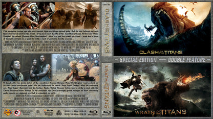 Clash Of The Titans (2010/ Blu-ray) / Wrath Of The Titans - Blu-ray Fantasy VAR PG-13
