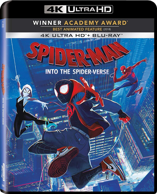 Spider-Man: Into The Spider-Verse - 4K Blu-ray Animation 2018 PG