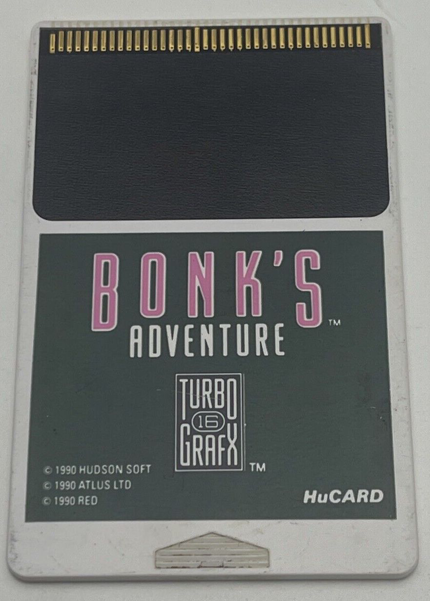 Bonk 1 Bonk's Adventure - NEC Turbo Grafx 16