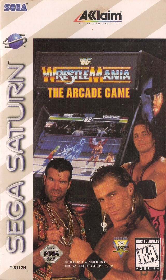 WWF Wrestlemania: The Arcade Game - Sega Saturn