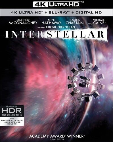 Interstellar - 4K Blu-ray SciFi 2014 PG-13