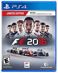 F1: Formula 1 2016 - PS4