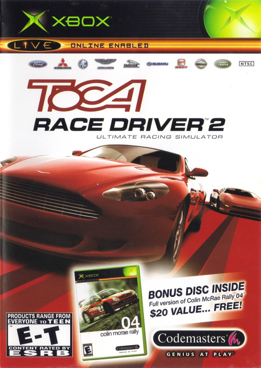 Toca Race Driver 2 w/ Colin McRae Rally 04 - Xbox