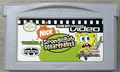 Video SpongeBob SquarePants Volume 3 - Game Boy Advance