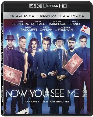Now You See Me 2 - 4K Blu-ray Action/Adventure 2016 PG-13