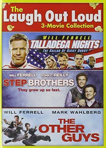 Laugh Out Loud 3-Movie Collection: Talladega Nights: The Ballad Of Ricky Bobby / Step Brothers / Other Guys - DVD