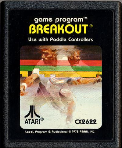 Breakout (Picture Label) - Atari 2600