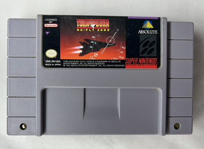 Turn and Burn: No-Fly Zone - SNES