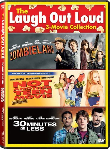 30 Minutes Or Less / Not Another Teen Movie / Zombieland - DVD