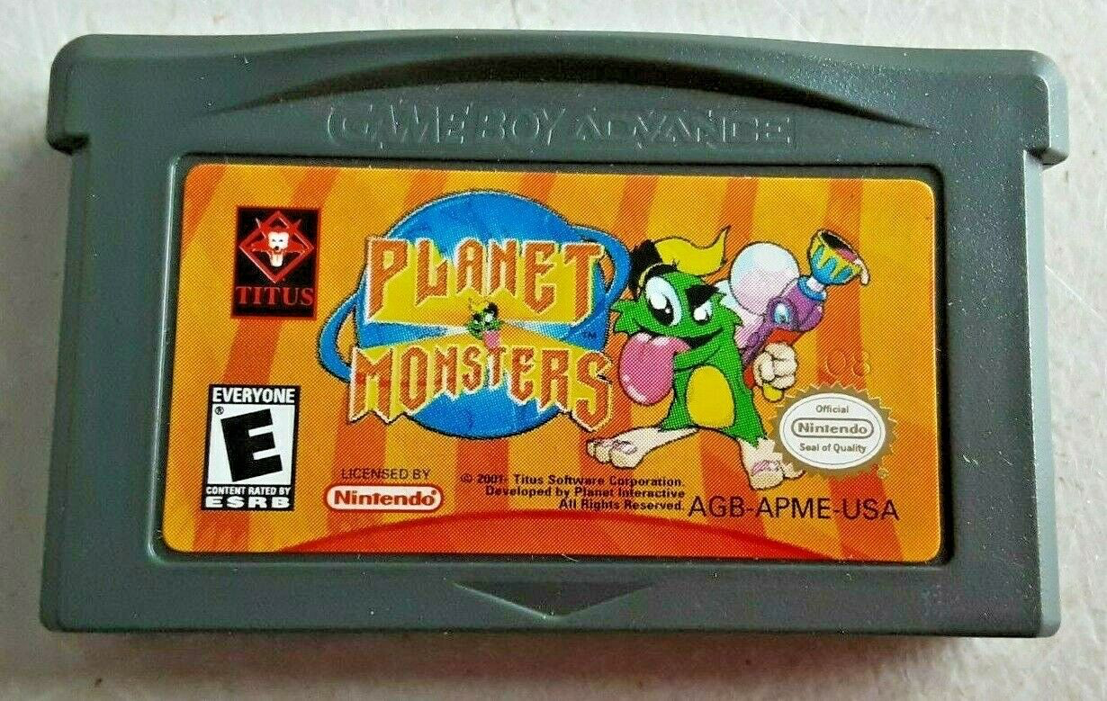 Planet Monsters - Game Boy Advance
