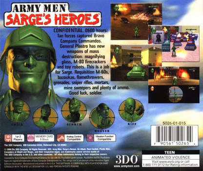 Army Men: Sarge's Heroes - PS1