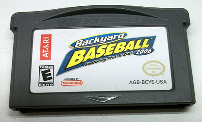 Backyard Baseball 2006 - Game Boy Advance