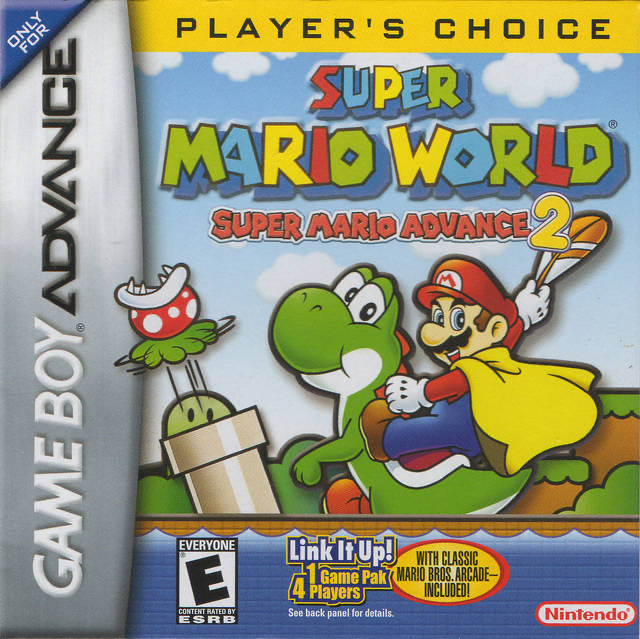 Super Mario World: Super Mario Advance 2 - Player's Choice - Game Boy Advance