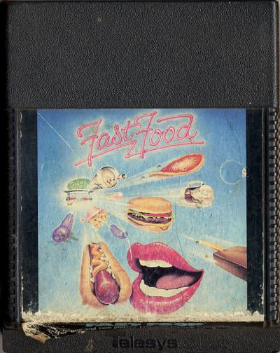 Fast Food (Telesys Cartridge) - Atari 2600