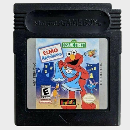 Adventures of Elmo in Grouchland, The - Game Boy Color