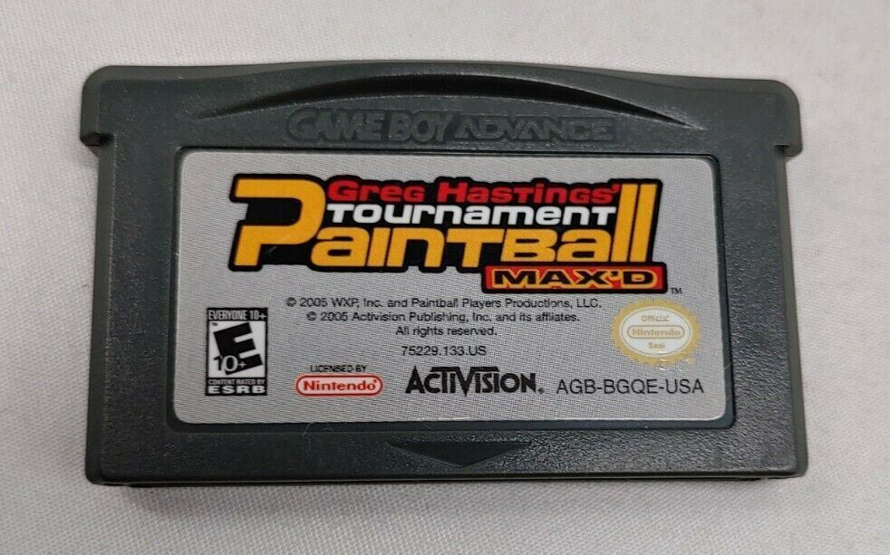 Greg Hastings Tournament Paintball Maxed - Game Boy Advance