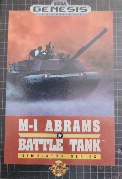 M-1 Abrams Battle Tank - Genesis