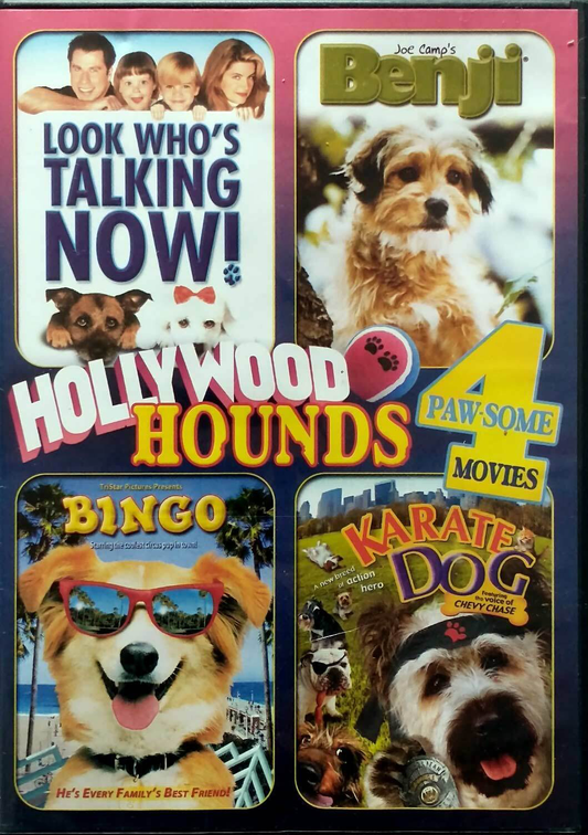 Hollywood Hounds: Look Who's Talking Now / Benji / Bingo / Karate Dog - DVD