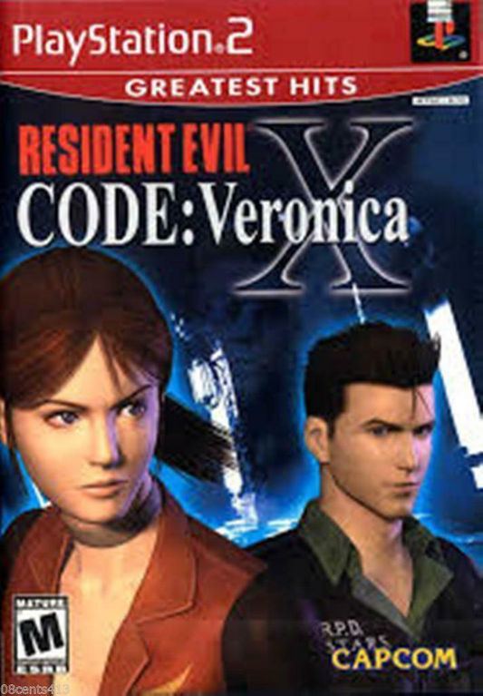Resident Evil Code Veronica X - Greatest Hits - PS2