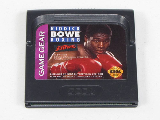 Riddick Bowe Boxing - Game Gear