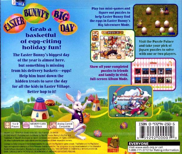 Easter Bunny's Big Day - PS1