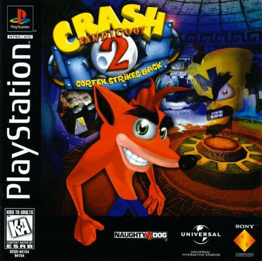 Crash Bandicoot 2: Cortex Strikes Back - PS1