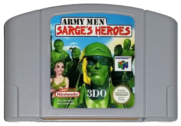 Army Men Sarge's Heroes - N64