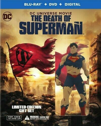Death Of Superman Deluxe Edition - Blu-ray Animation 2018 PG-13