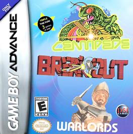 Centipede Breakout and Warlords - Game Boy Advance