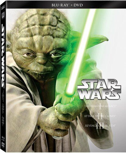 Star Wars Trilogy: Prequel Trilogy: Episodes I-III: The Phantom Menace / Attack Of The Clones / Revenge Of The Sith - Blu-ray SciFi VAR PG-13