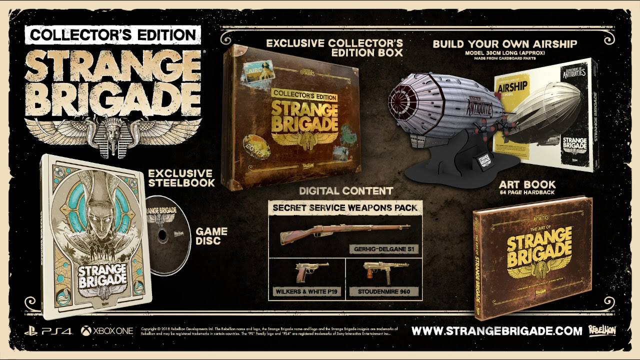 Strange Brigade - Collector's Edition - PS4