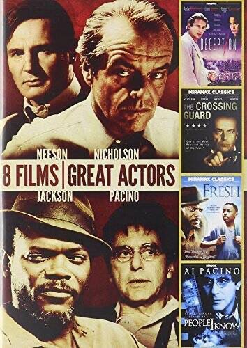8-Film Collection: Great Actors: People I Know / She's So Lovely / The Crossing Guard / Family Of Cops / The Hoax / Fresh / ... - DVD