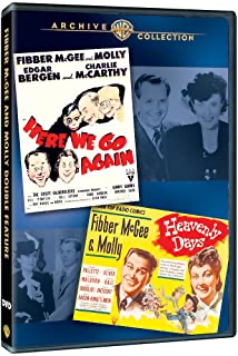 Fibber McGee & Molly Double Feature: Here We Go Again / Heavenly Days - DVD