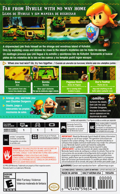 Legend of Zelda, The: Link's Awakening Used Switch Games