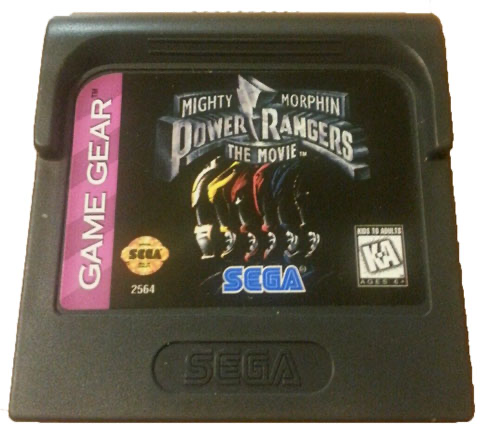 Mighty Morphin Power Rangers the Movie - Game Gear