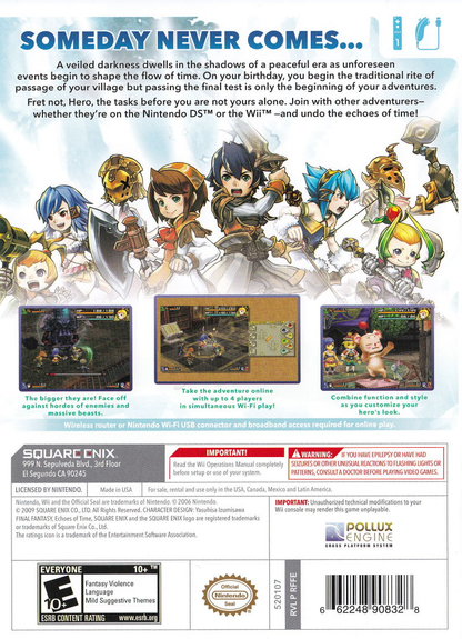 Final Fantasy Crystal Chronicles: Echoes of Time - Wii