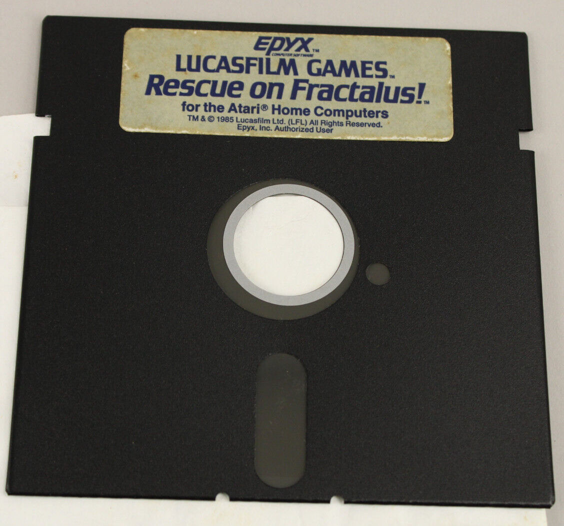 Rescue on Fractalus - Commodore 64