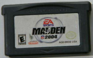Madden 2004 - Game Boy Advance