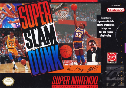 Super Slam Dunk, Magic Johnson's - SNES