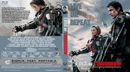Edge of Tomorrow - Blu-ray SciFi 2014 PG-13