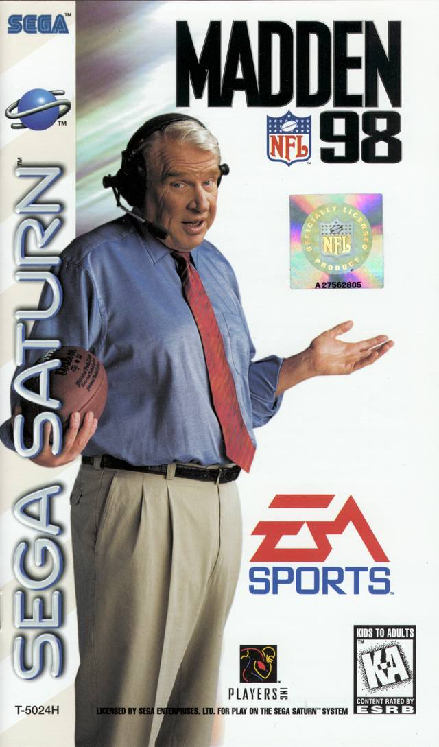 Madden NFL '98 - Sega Saturn