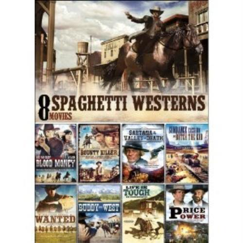 8-Movie Spaghetti Western Collection: Buddy Goes West / Wanted / Sartana In The Valley Of Death / Blood Money / ... - DVD