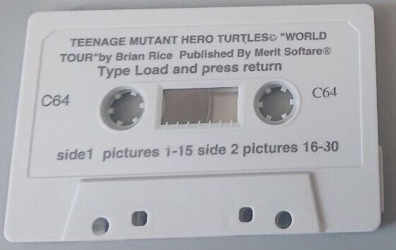 Teenage Mutant Ninja Turtles World Tour - Commodore 64