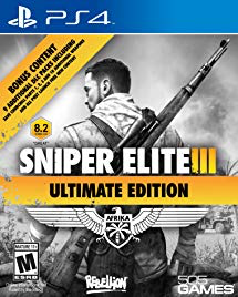 Sniper Elite 3: Afrika - Ultimate Edition - PS4