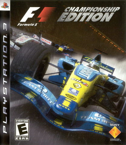 F1: Formula 1  Championship Edition - PS3
