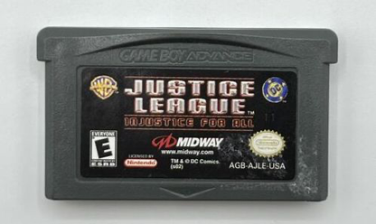 Justice League Injustice for All - Game Boy Advance