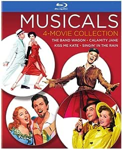 Musicals 4-Movie Collection: Calamity Jane / The Band Wagon / Kiss Me Kate / Singin' In The Rain - Blu-ray Musical VAR NR